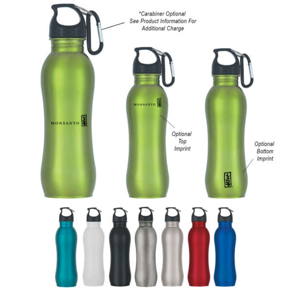 25 OZ. STAINLESS STEEL GRIP BOTTLE - Image 2
