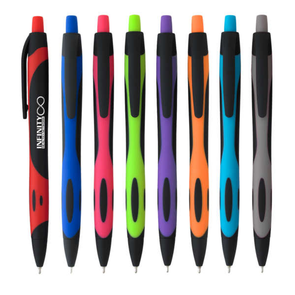 Resources TWO-TONE SLEEK WRITE RUBBERIZED PEN - Image 2