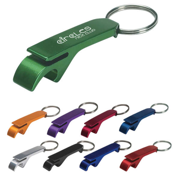 ALUMINUM BOTTLE/CAN OPENER KEY RING - Image 2