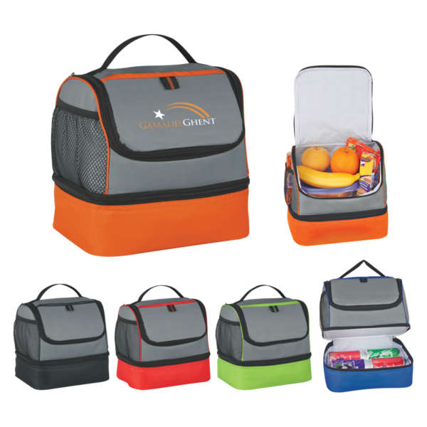 TWO COMPARTMENT LUNCH PAIL BAG - Image 2