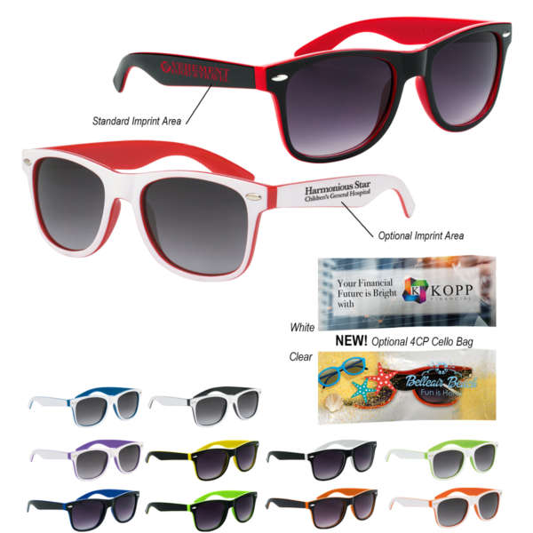 TWO-TONE MALIBU SUNGLASSES - Image 2