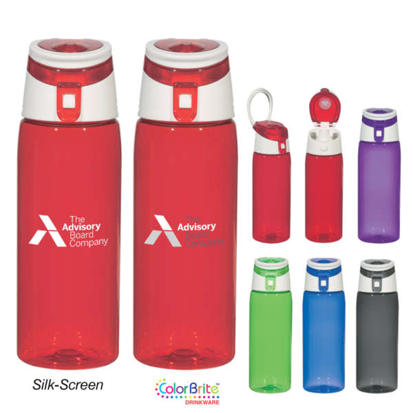 24 OZ. TRITAN™ FLIP-TOP SPORTS BOTTLE - Image 2