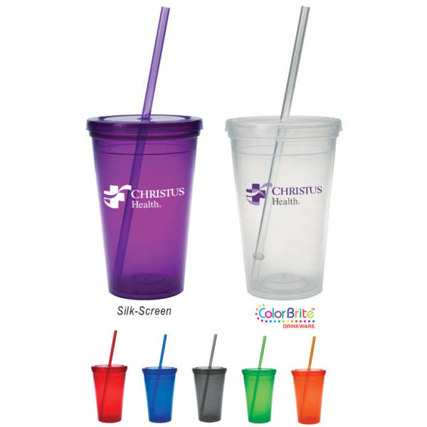 16 OZ. SUNSPLASH DOUBLE WALL TUMBLER - Image 2