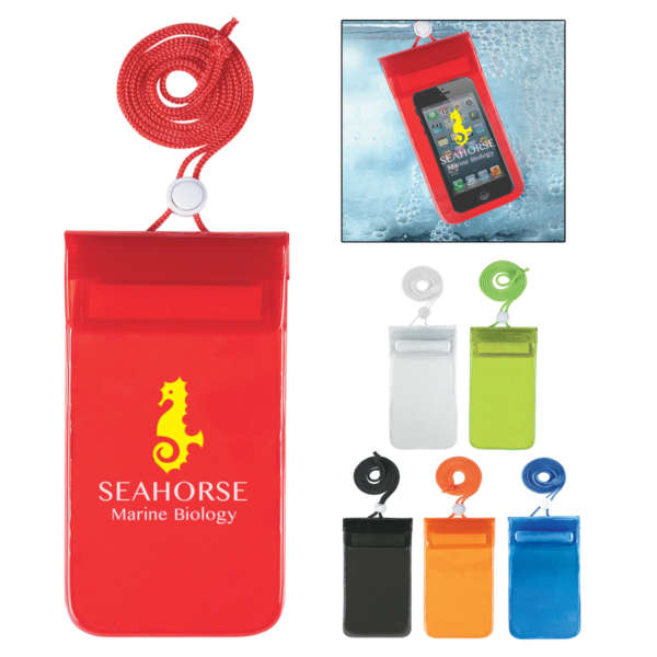 WATERPROOF POUCH WITH NECK CORD - Image 2