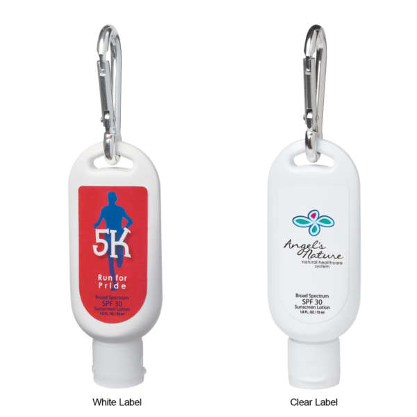 1.8 OZ. SPF 30 SUNSCREEN WITH CARABINER - Image 2